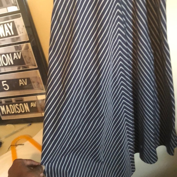 J Crew- halter stripe dress. - Picture 3 of 5